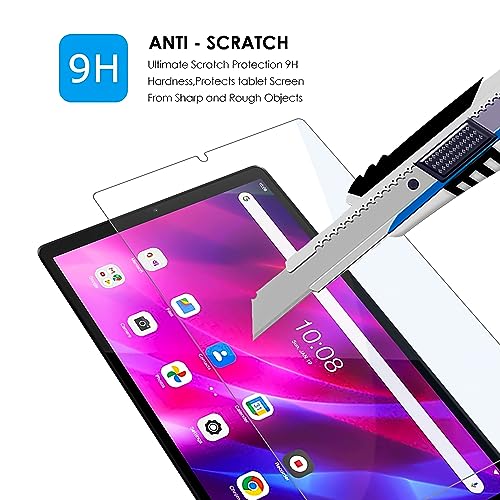 Image of Premium Tempered Glass Full Screen Protector for Lenovo Tab M10 Plus / M10 FHD Plus (TB-X606X / TB-X606V / TB-X606F) (10.3 inch) Pack of 1