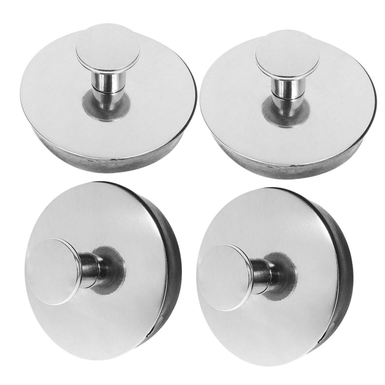 Gadpiparty 16pezzi Tappi Per Lavabo Acciaio Inossidabile Tappi Per Scarico Per Bagno Facili Da Installare e Resistente Agli Odori
