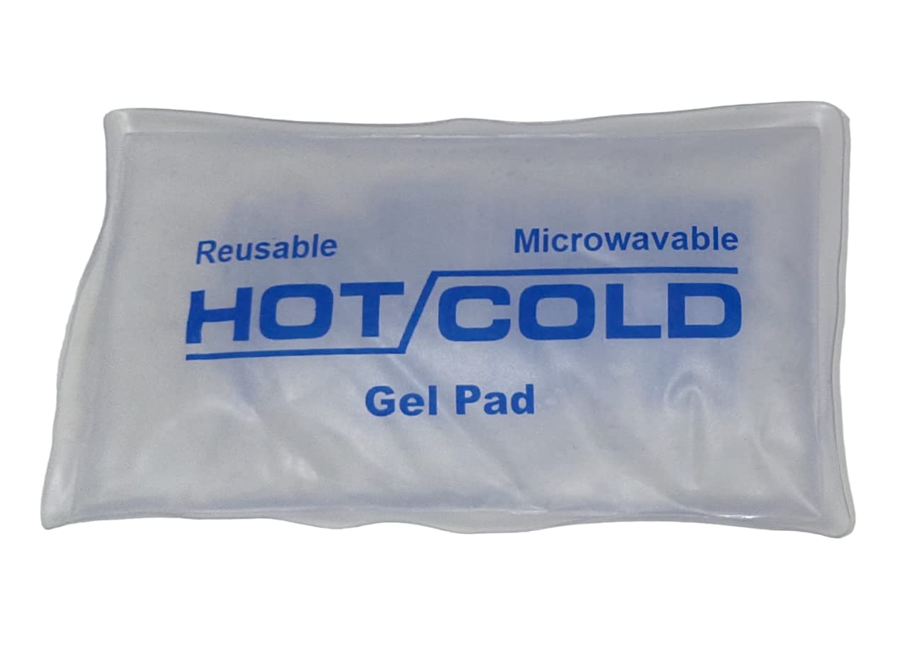 Maxsane Microwavable Hot and cold Pack White Reusable Hot and Cold Gel Pack for Pain Relief - Multipurpose Hot/Cold
