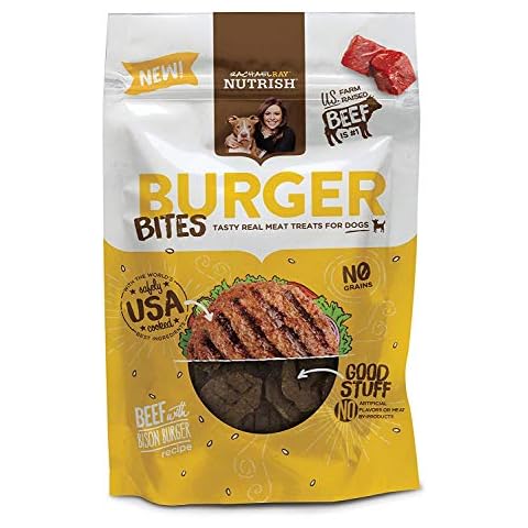Rachael Ray Nutrish Beef Burger Dog Treats Cover