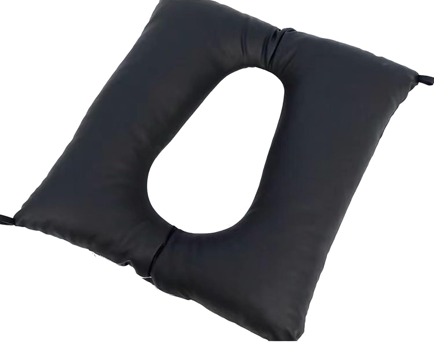 Cojín antiescaras para sillas de ruedas y sillas de inodoro, grueso y cálido, cojín lavable para asiento de inodoro