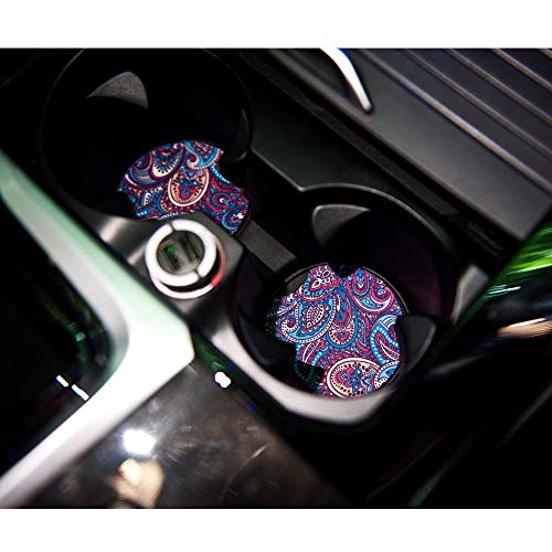 Juego 8 Posavasos Retro Neopreno 2.76 pulg para auto miniatura 5