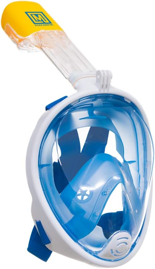 Magnifik Full Face Snorkel Mask 180° Panoramic View
