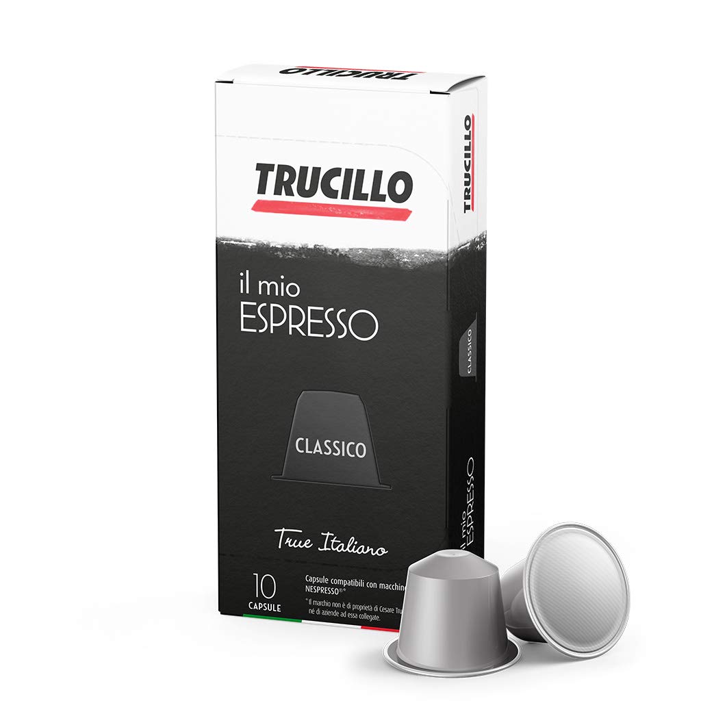 TRUCILLO Il Mio Espresso Classico – 10 Coffee Capsules (55g) | Medium Roast Italian Espresso | Nespresso® OriginalLine Compatible | Rich & Balanced Flavor-picture-23
