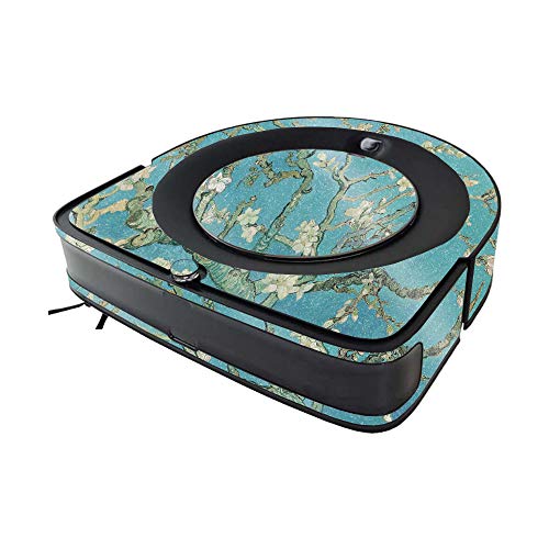 Image of MightySkins Glossy Glitter Skin Compatible with iRobot Roomba s9 Vacuum - Almond Blossom | High-Gloss Glitter Finish | Easy to Apply and Change Styles | Made in The USA