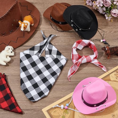 Set 3 Accesorios Disfraz Vaquero para Mascotas miniatura 4