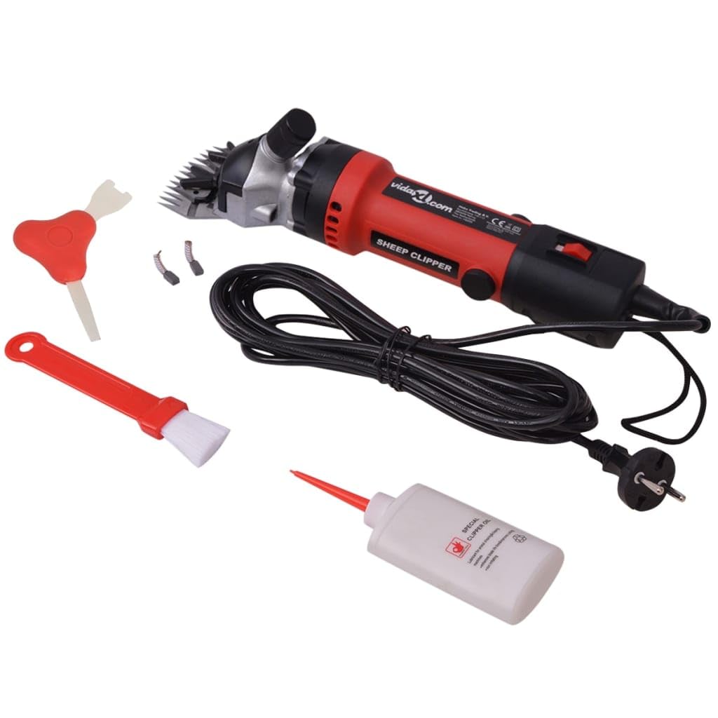 Genérico Set de maquinilla esquiladora para ovejas 320 W,Producto para Mascotas y Animales,Productos para Mascotas,Productos de higiene para Mascotas,Cortapelos para mascotas-142035