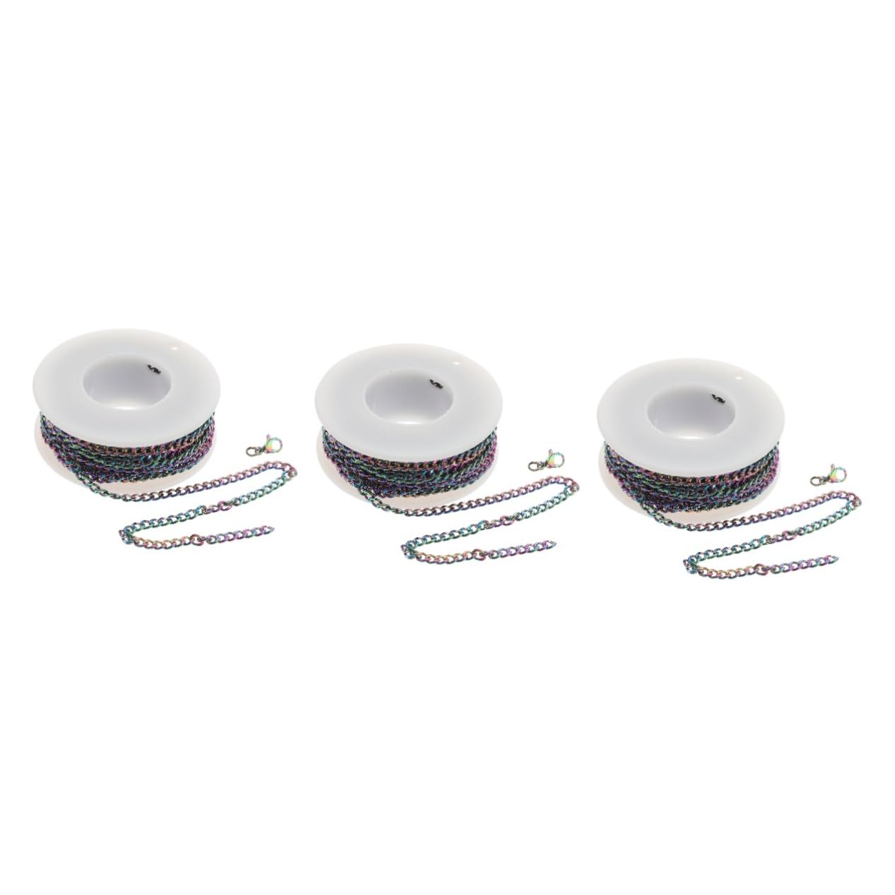 Chaîne en acier inoxydable 304 pour création de bijoux DIY