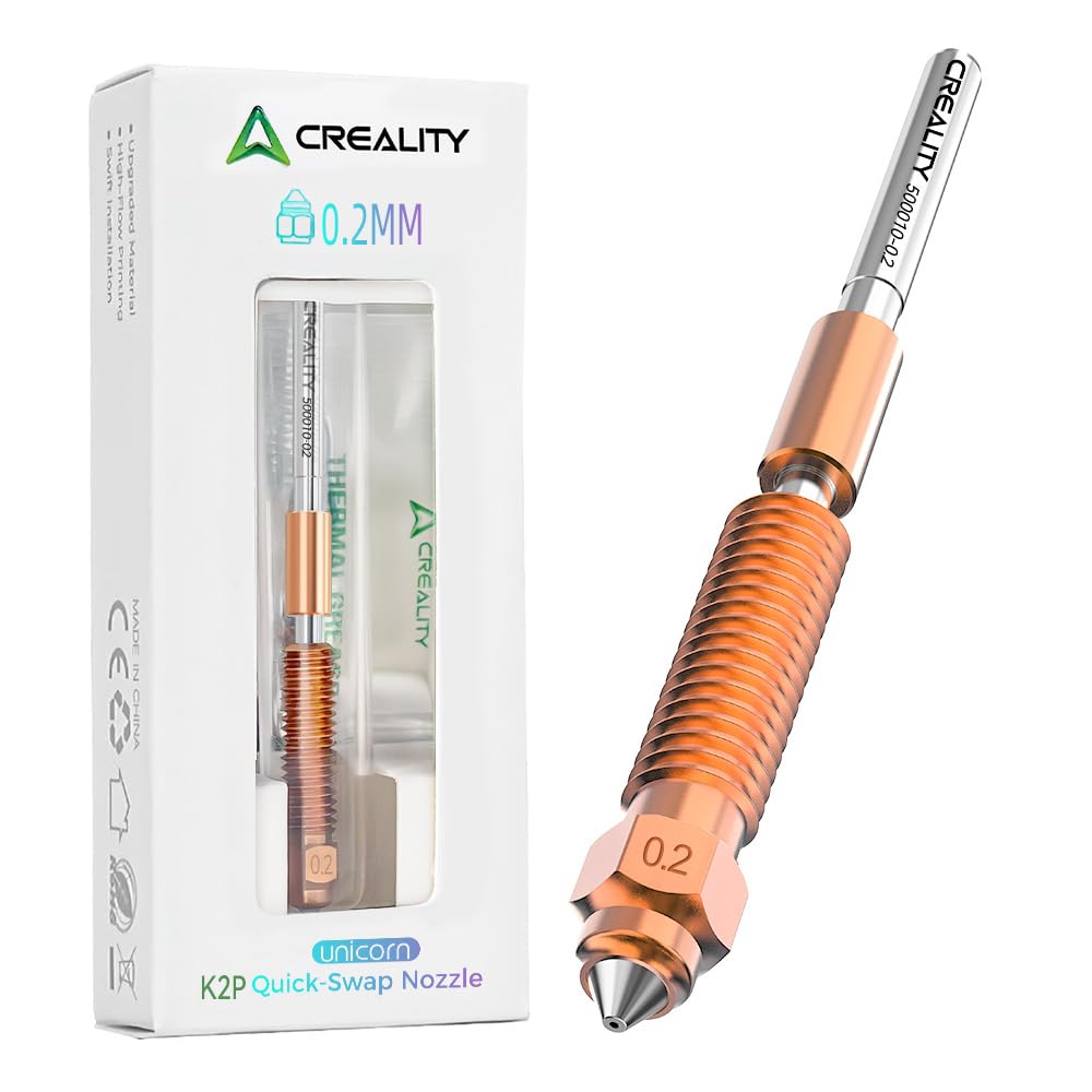 Amazon.com: Creality K2 Plus/ K2 Nozzle 0.2mm, Original Unicorn