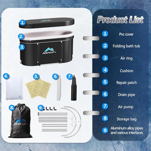 Merapi XL 131 Gal Portable Ice Bath