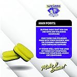 Wizards 4 Inch Foam Applicator Pad for Sealants and Tire Dressing - Image 4