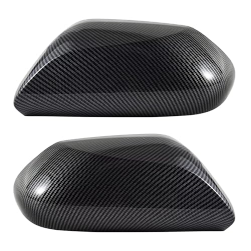 Boîtier de rétroviseur plastique carbone pour Camry 2018-2023 réparer coque rayée OEM