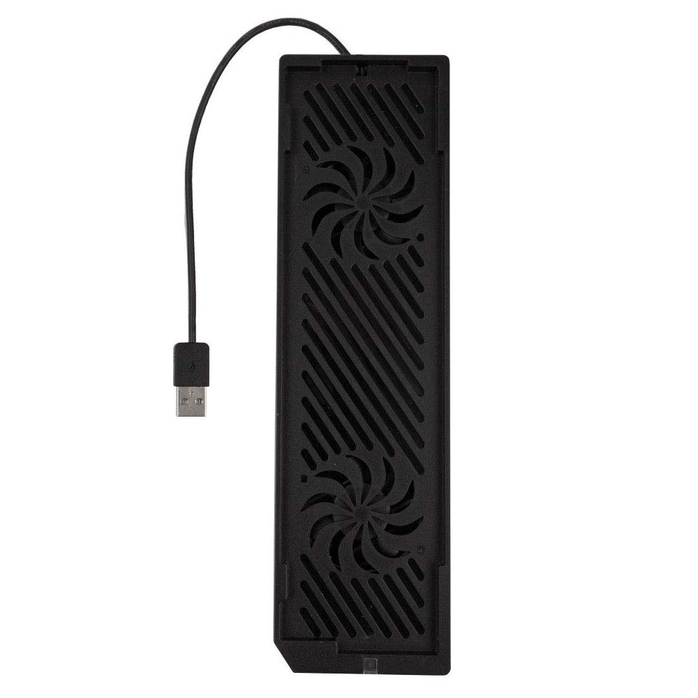 OSTENT Doppelter Lüfter Kühlerständer Twin USB Hub für Xbox One X Console