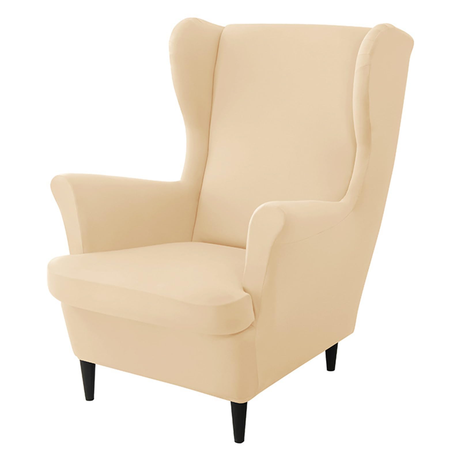 Yhplxyuus Sofa Cover Milk Silk Sofa Slipcover Set with Cushion Cover Set Comfortable Armchair Footstool
