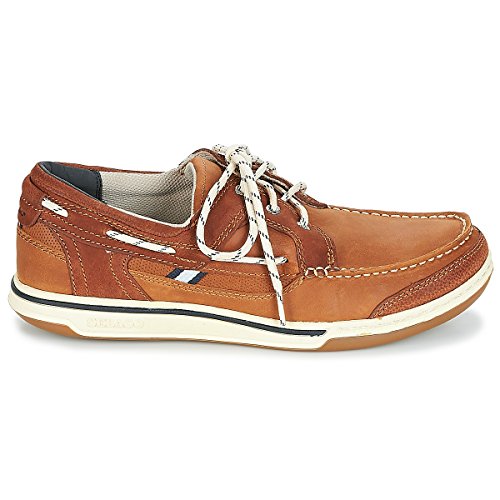 Image of Brown Cognac Triton Three Eyelets FGL by SEBAGO IT