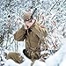 Csafyrt Hunting Hand Warmer Pouch Camo Hand Muff with 2 Storage Bags & Adjustable Waist Strap for Ice Fishing, Tailgating, Winter Activity