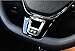 Steering Wheel Cover Badge Chrome Trim R for Volkswagen VW Passat Atlas Touran Jetta Polo Golf/GTI MK7 Tiguan 2016 2017 2018 2019