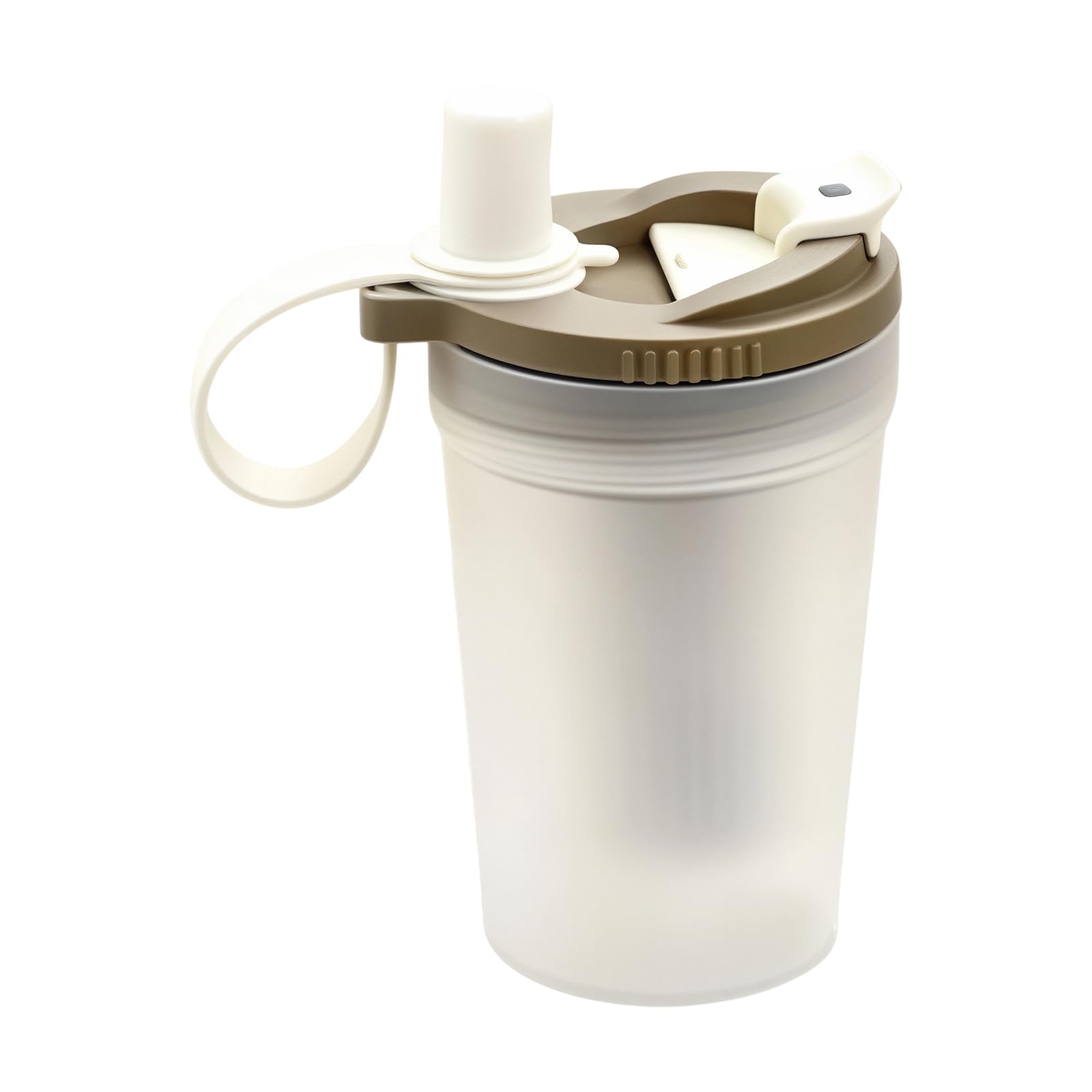 SueaLe Leak-proof Straw Water Cup with Detachable Tea Infuser Clear Water Bottle with Strainer for Kids Tea Infuser Bottle