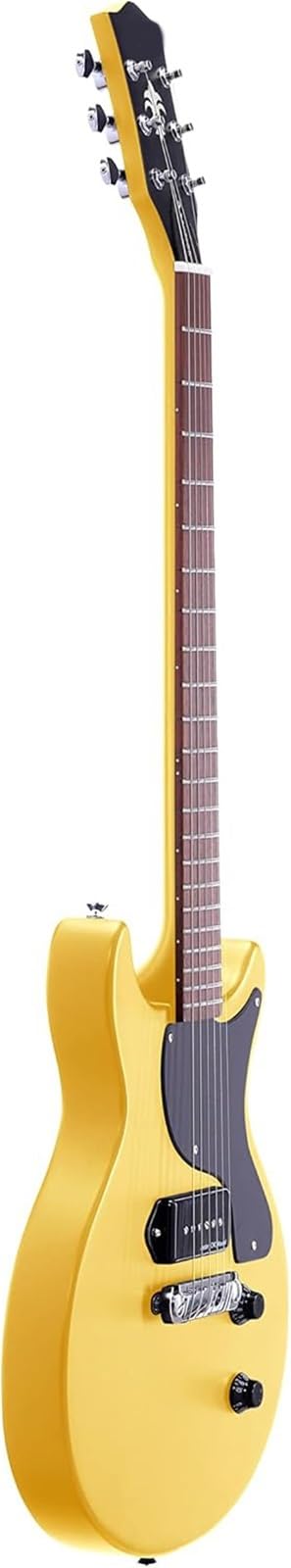 Guitare Électrique 6 Cordes Avec Chevalet Fixe En Tilleul Guitare Électrique Débutants