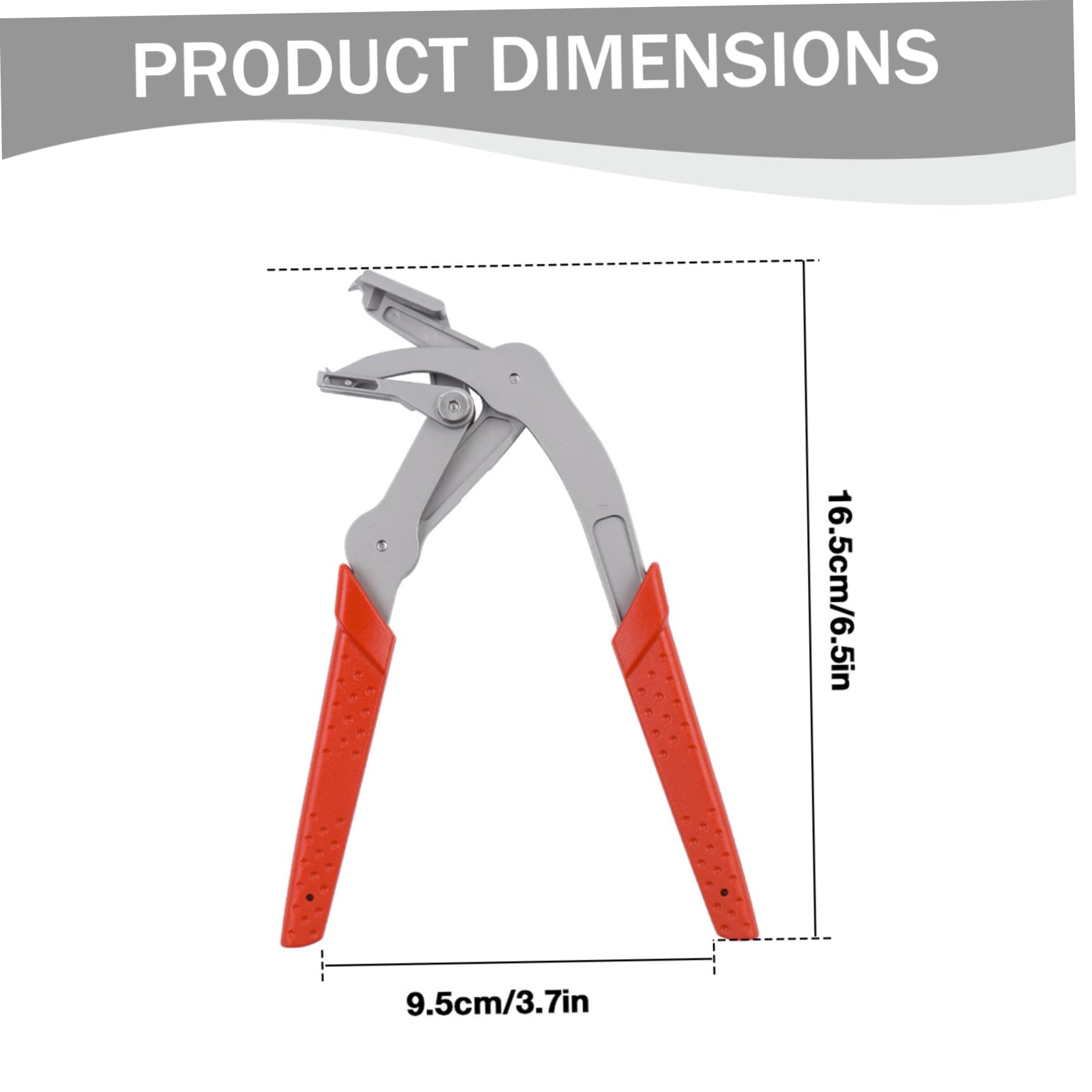 Outil de retrait de clips, pince clips voiture, pince retrait plastique, outil fixations voiture robuste avec poignée antidérapante pour le démontage intérieur, en