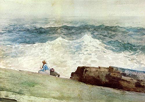 Vagues du paysage marin Winslow Homer taille 04 | Décoration salon mer