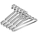 TUXWANG Gruccia Appendiabiti Acciaio Inossidabile, Salvaspazio, Non Scivola, Perfette per Appendere Magliette, Giubbini, Cappotti, Camicie e Maglioni, 50 Pieces