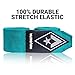 Revgear 180-Inch Elastic Hand Wraps, Turquoise