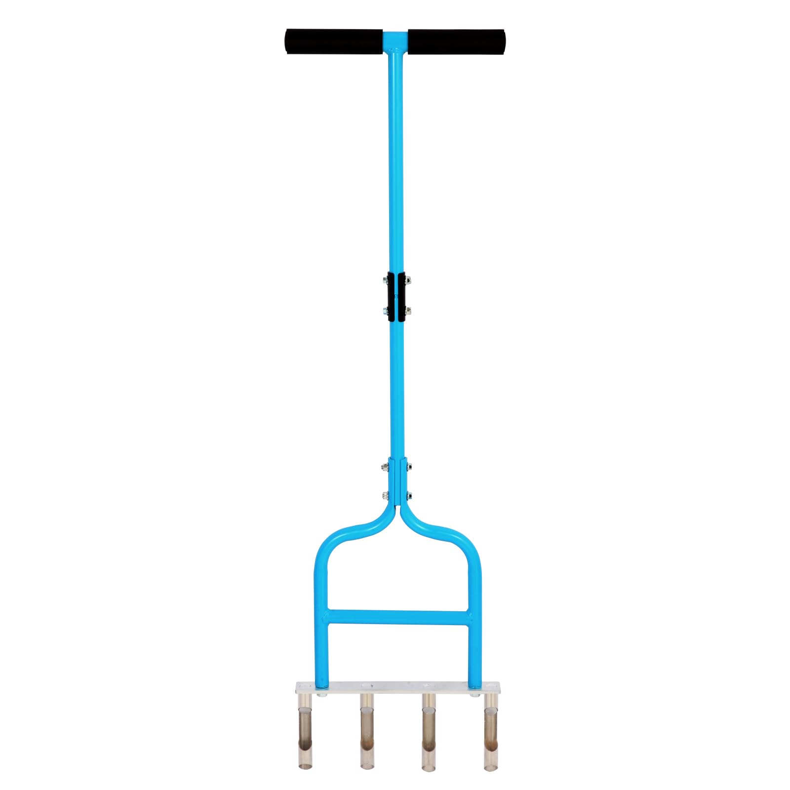 sancat Lawn Aerator with 4 Stainless Steel core Plug, 39inch Hollow Tine Aerator,Manual Yard Aerator,Grass Soil Aerator, Aerator Lawn Tool for Lawn