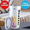 Beary Blu City Themed Artwork Tumbler Collection - Designed in the USA - 20oz Vacuum Insulated Tumbler with Lids - Stainless Steel Coffee Travel Mug with, Cup for Hot Cold Drinks (Seattle) #5