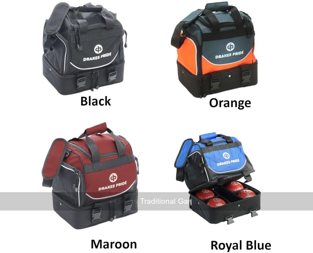 Drakes Pride Pro Midi Bowls Bag - Royal Blue and Black