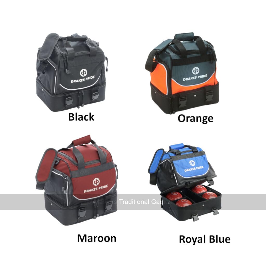 Drakes Pride Pro Midi Bowls Bag - Royal Blue and Black