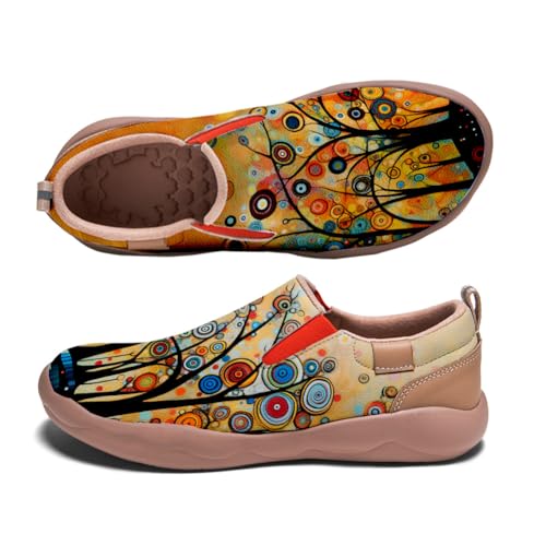 Kid's Slip-on Loafers Boys Girls Casual Shoes Lightweight Comfort Fashion Art Painted Travel Sneakers3