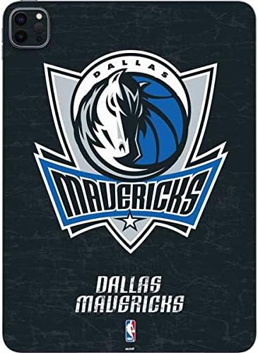 Skinit Decal Tablet Skin Compatible with iPad Pro 11in (2020) - Officially Licensed NBA Dallas Mavericks Black Primary Logo Design