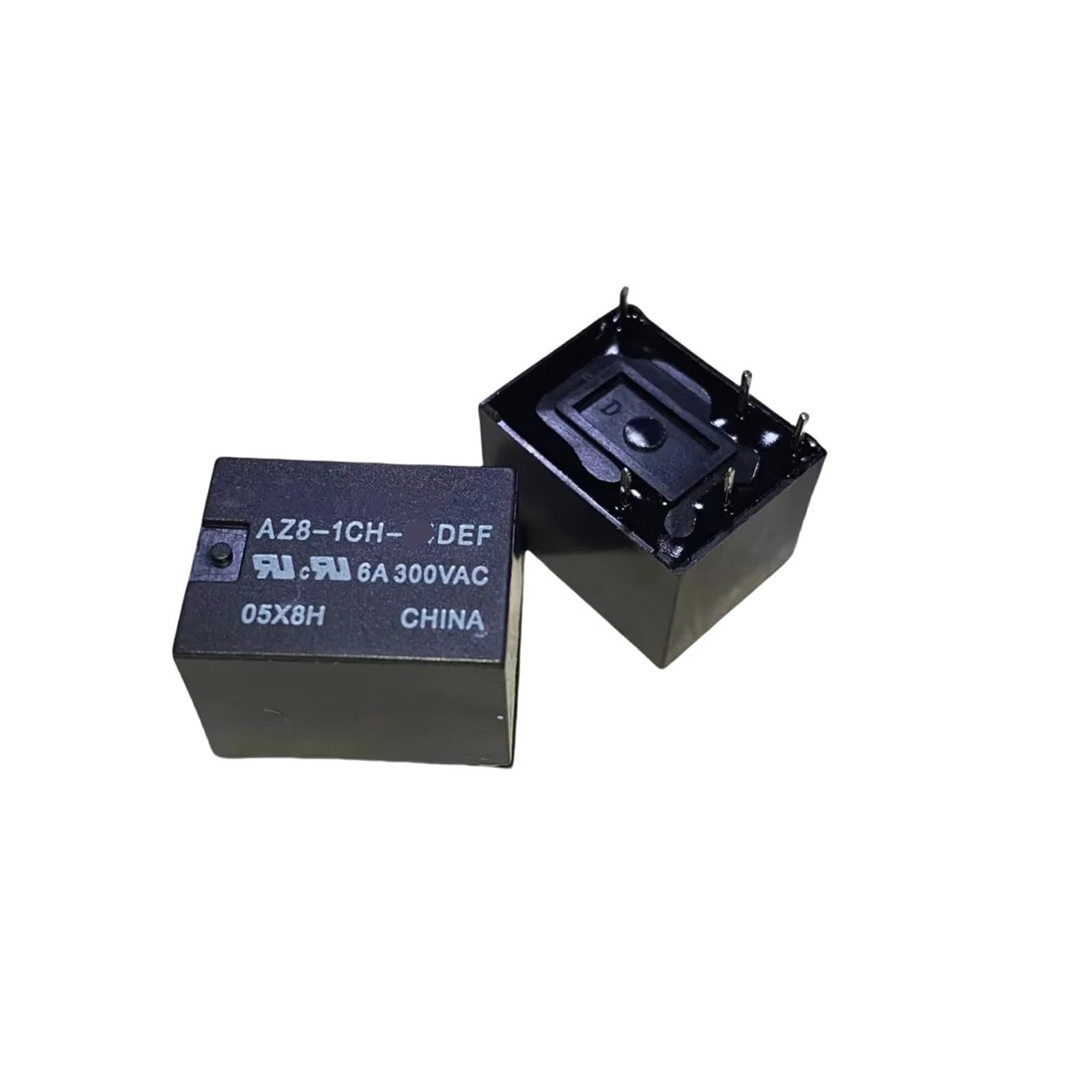 PKNVKZIDK 2PCS 5PIN RELAY 12VDC AZ8A-1CH-12DE