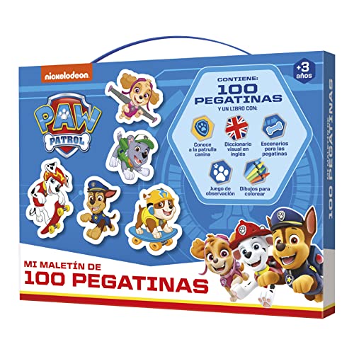 LUDUM MALETÍN 100 PEGATINAS PATRULLA CANINA