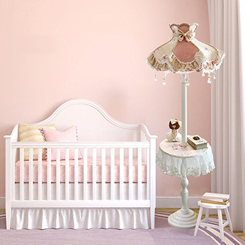 Preisvergleich Produktbild Mehrzweck mit einem kleinen Tisch Nachttisch Lampen Schlafzimmer Wohnzimmer Couchtisch Lichter Tuch Pastoral Massivholz Licht Pole vertikale Licht