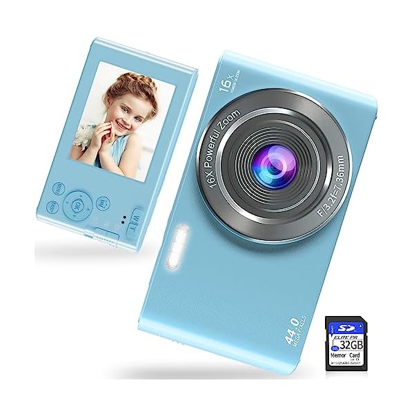 Saneen-Digital-Camera-FHD-27K-Cameras-for-Photography-44MP-Kids-Camera-Small-Mini-Compact-Digital-Camera-for-Teens-Adults-Beginners-with-32GB-SD-Card-16X-Zoom-Two-Rechargeable-Batteries-Blue Saneen-Digital-Camera-FHD-27K-Cameras-for-Photography-44MP-Kids-Camera-Small-Mini-Compact-Digital-Camera-for-Teens-Adults-Beginners-with-32GB-SD-Card-16X-Zoom-Two-Rechargeable-Batteries-Blue