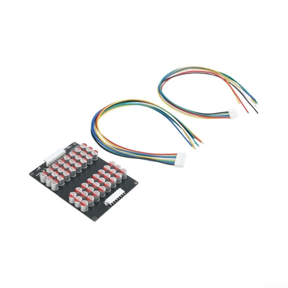 Bilanciatore attivo 12S-16S 5A per LiFePO4 per bilanciatore attivo a batteria | 5A corrente di compensazione, compatibilità 12S-16S, adatto per lifepo4, uso efficiente dell'energia, lunga durata