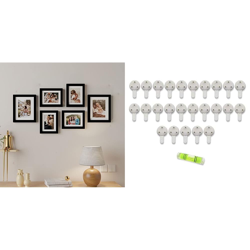 Art Street -Photo Frame Set Black Chief 6 Pcs (Photo Size 8x10 es