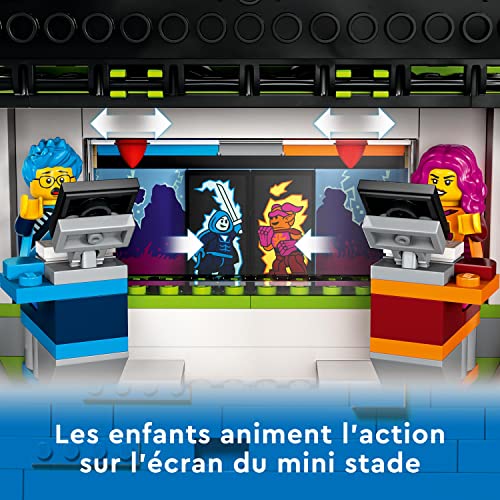 LEGO 60388 City Le Camion de Tournois de Jeux Vidéo, Jouet de Véhicules Esports, avec Minifigurines pour Gameur, Cadeau pour Garçons et Filles Dès 7 Ans