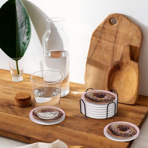 Dessous de verre donut pour apéritif et pause café cocooning - 8