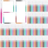 MAPVOLUT 120 Pieces Interdental Brushes Between Teeth, Braces Toothbrush Flossers Cleaner Dental Floss Picks for Teeth Braces Orthodontic Hygiene...