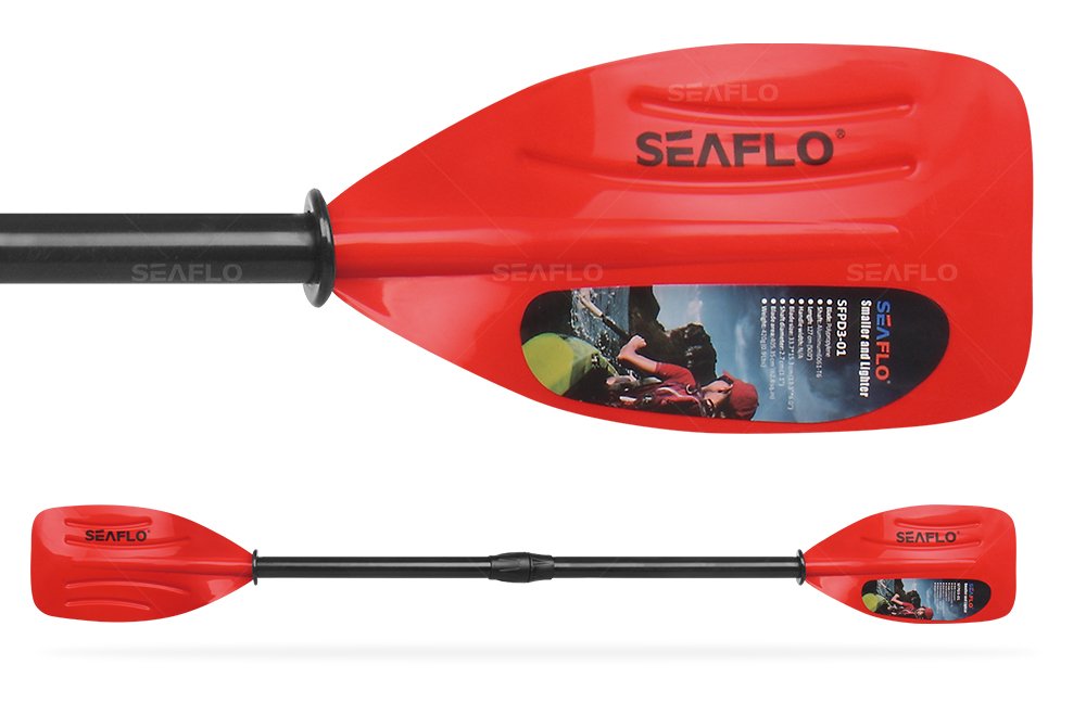 Pagaie Kayak Enfant 40 Cm - Léger, En PVC, Pour Piscine, Lac, Initiation - Accessoire Nautique Sûr Et Maniable