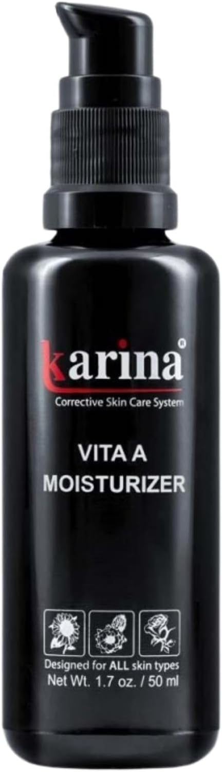 Skincare Vita A Moisturizer - Helps to Exfoliate Skin - Potent Formula - Smooths & Refines - Contains Vitamin A, Glycolic Acid & Salicylic Acid - Designed for Oily & Mature Skin - 1.7oz