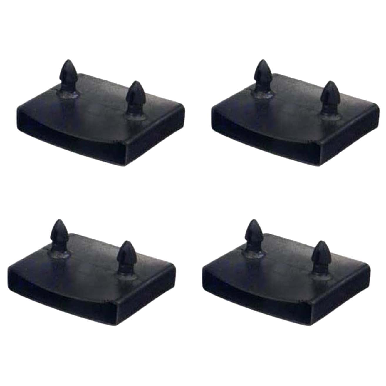 NANSHINE Bed Slat Replacement Holders Kits Bundles Plastic Centre Caps End Caps Holders for Wooden slats 55 * 9mm (10pcs End Caps and 10pcs Centre