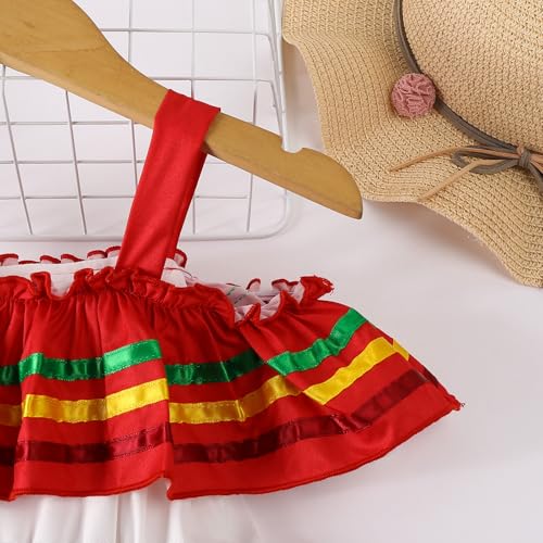 Toddler Girls Mexican Dress Cinco de Mayo Ethnic Dress4