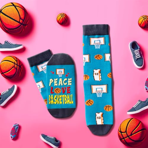 Zmart Basketball Gifts For Men Women - Cool Basketball Gifts For Teen Boys Girls, Basketball Team Coach Player Fan Gifts, Basketball Socks Men Women Youth thumb #3