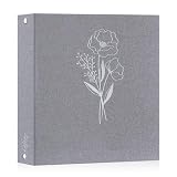Lanpn 8.5x11 Linen Scrapbook Album