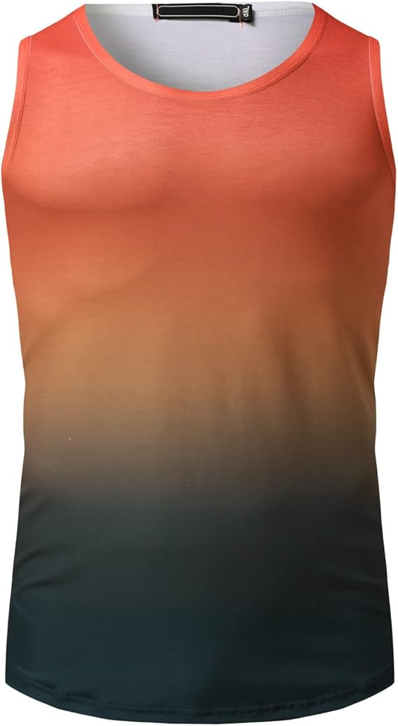 Amazon Co Jp タンクトップ メンズ Tシャツ メンズ 夏服 インナーシャツ 海辺プリントの上着ベスト夏のファッションカジュアルゆったり運動ビーチウェア 夏 スポーツ フィットネス フィットネス 吸汗速乾 通気 運動 ジム ヨガ 部屋着 ダイエット 服 ファッション小物