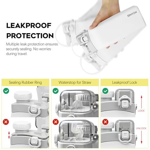 Collapsible-Water-Bottles-20oz-Silicone-Reusable-Water-Bottle-with-Straw-and-Strap-Leakproof-Foldable-Sports-Water-Bottle-for-Travel-Camping-Running-Hiking-Gym-BPA-Free